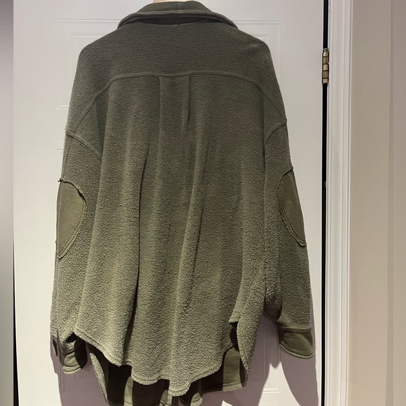 Free People Tops - Free people button down oversize jacket
